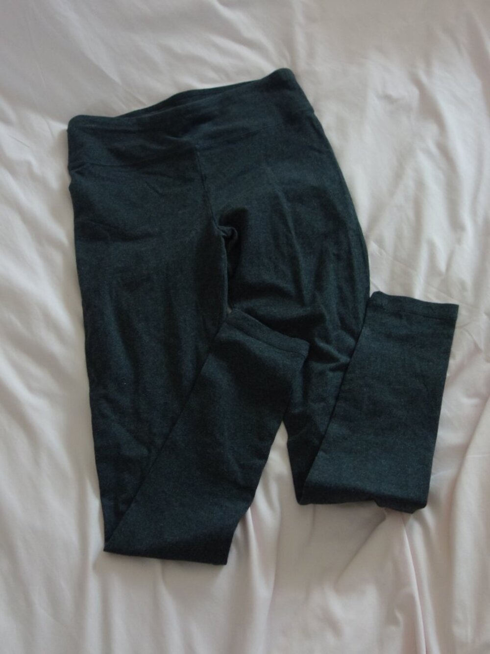 Original Nicole Miller Dark Grey Cotton Spandex Leggings S